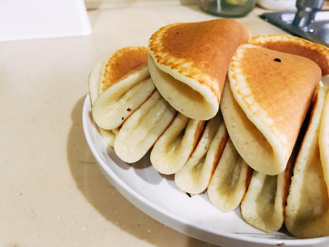 超级简单pancake【无黄油健康版】