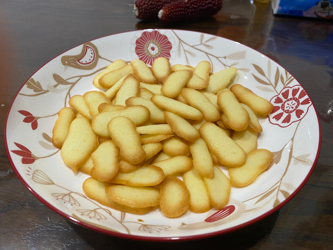 搅一搅就能做❗️三种口味猫舌饼干