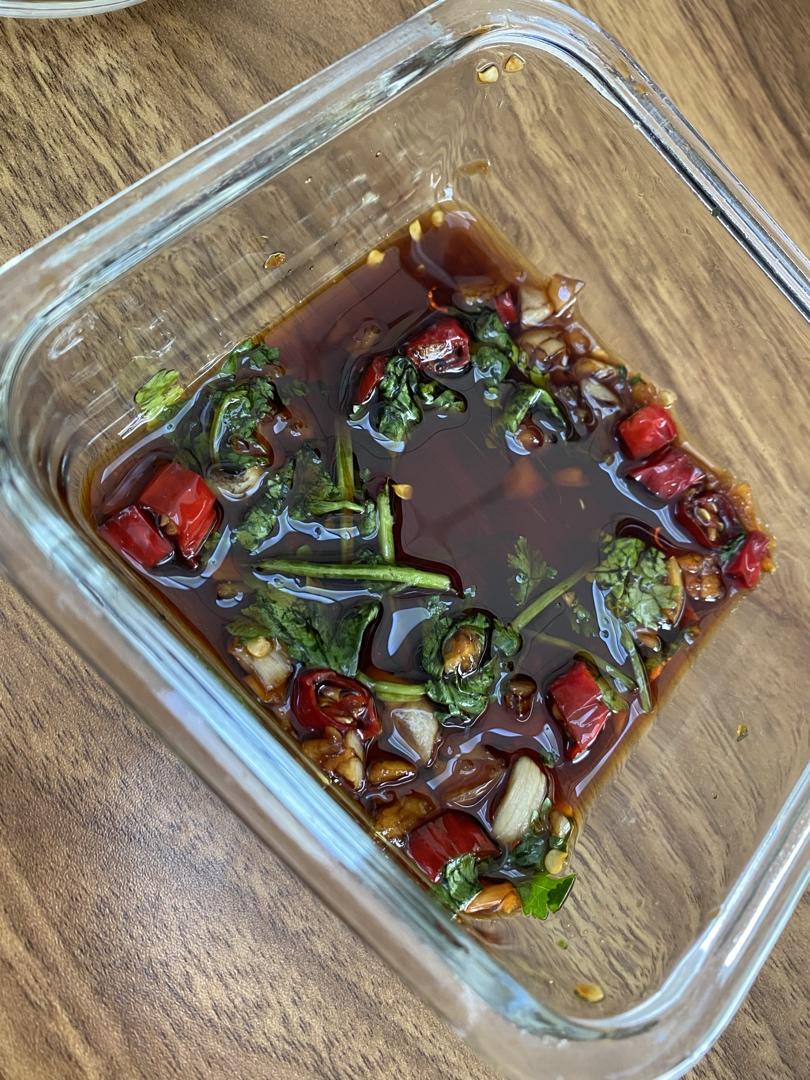 公布一个高级餐厅的白灼虾秘制蘸料配方
