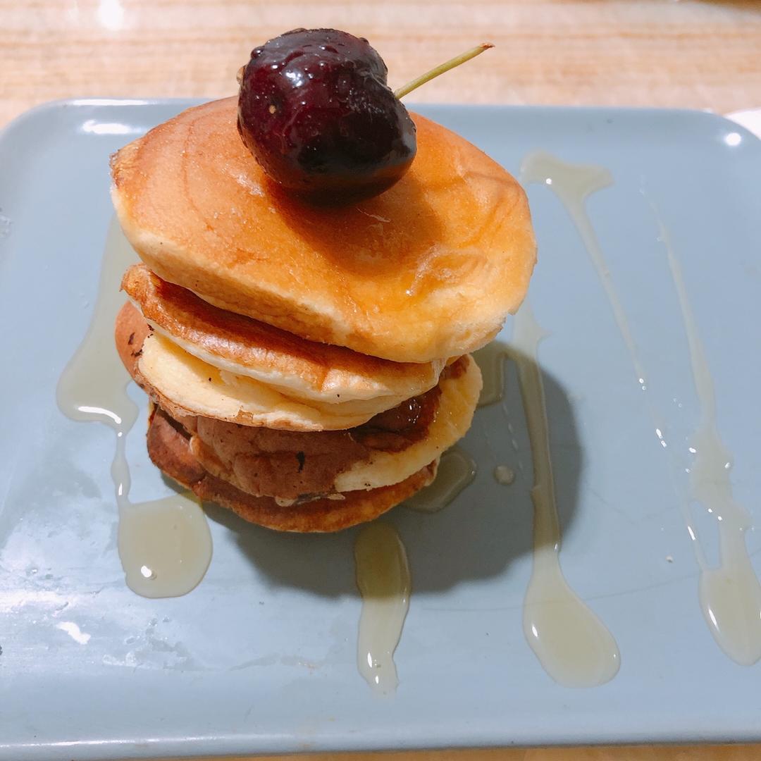 原味无油日式舒芙蕾厚松饼