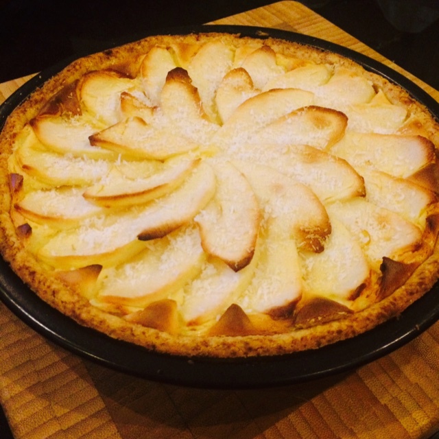 翊宸的麻麻做的appletart苹果塔