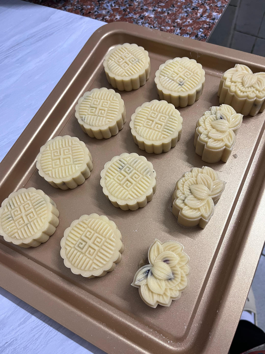 椰蓉蔓越莓月饼（不含糯米粉、淀粉）
