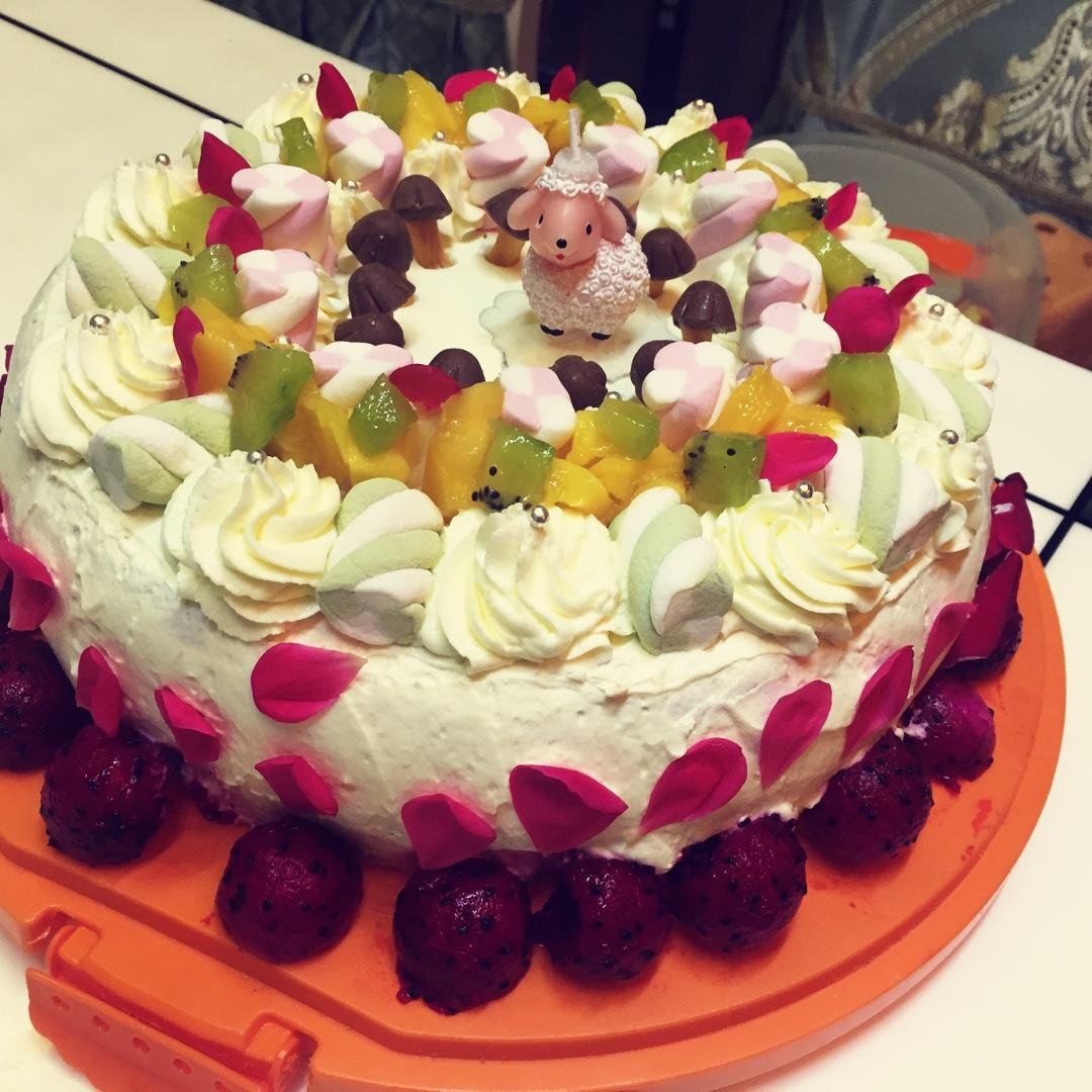 十寸戚风蛋糕（君之改良版）