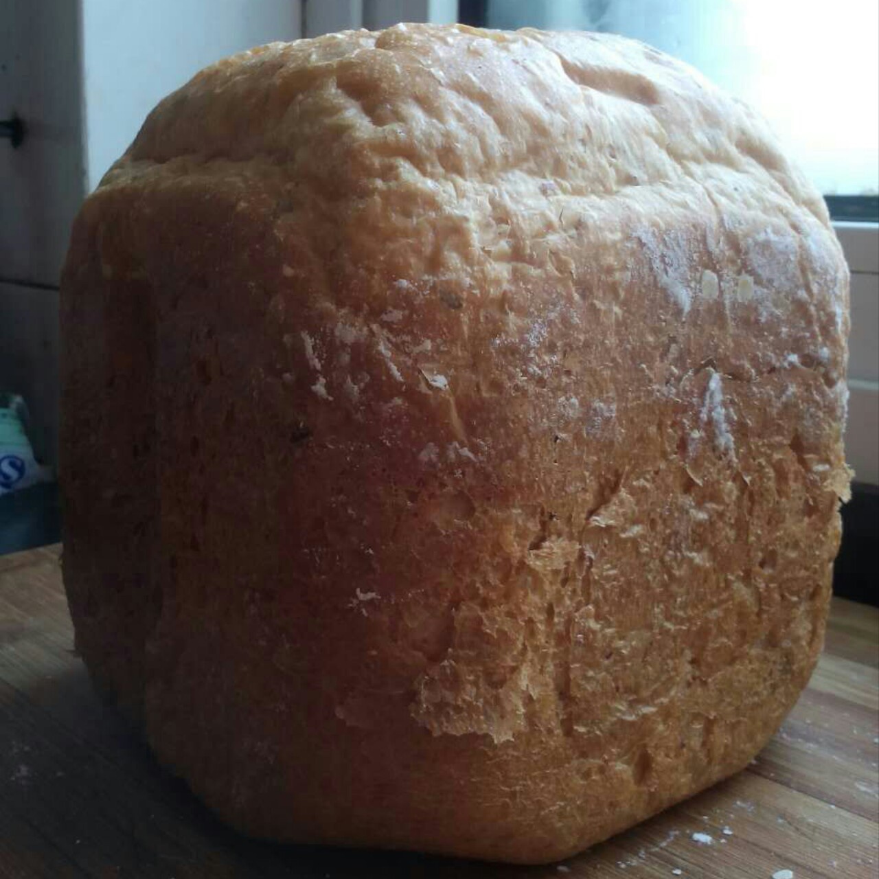 超级好吃的原味面包（面包机版）