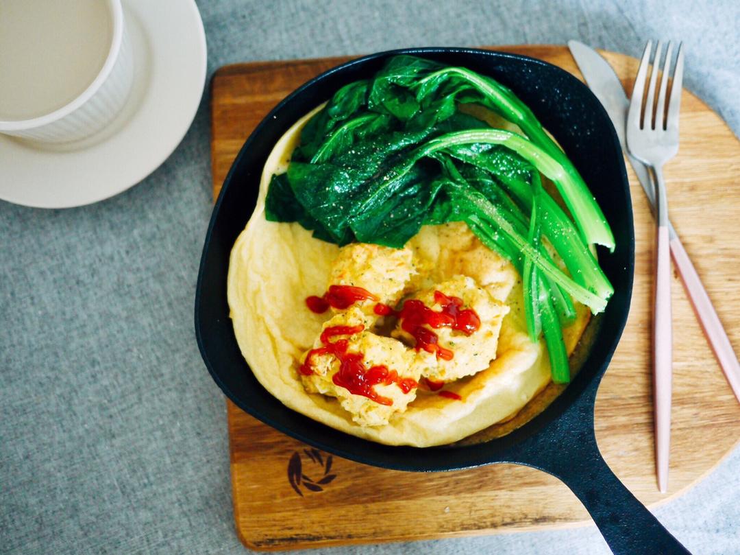 快手早餐 | 荷兰松饼的万能公式（可甜可咸）