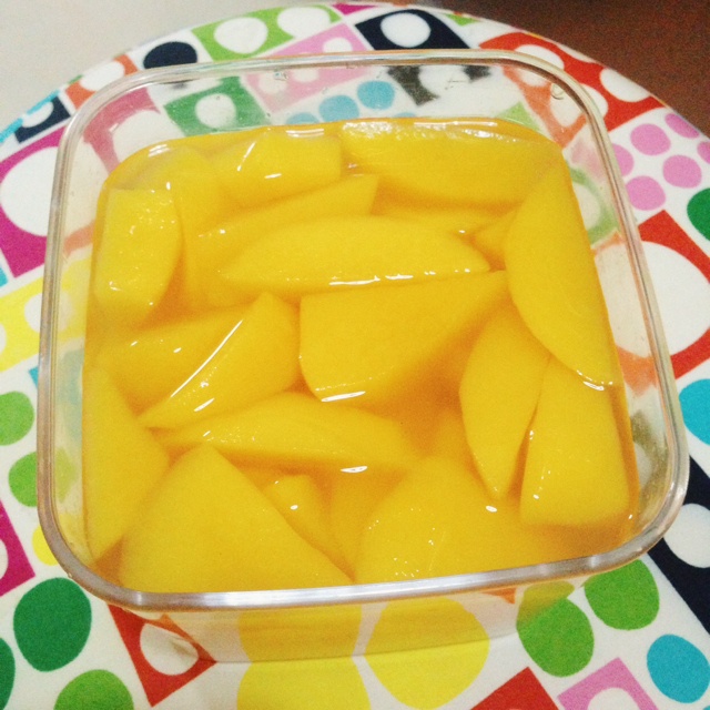 黄桃罐头
