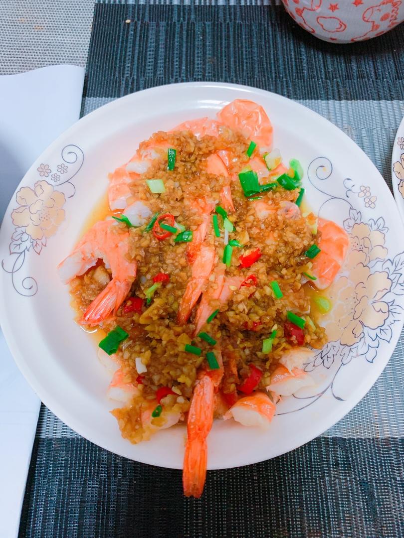 蒜蓉粉丝开背虾