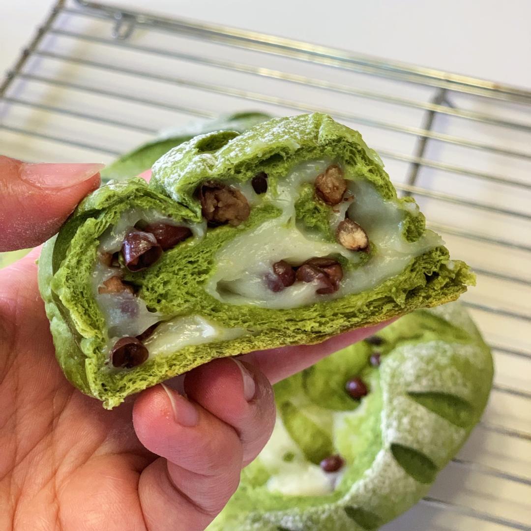 抹茶麻薯软欧