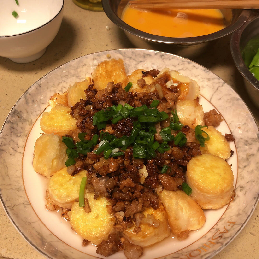 肉末日本豆腐（下饭家常菜）