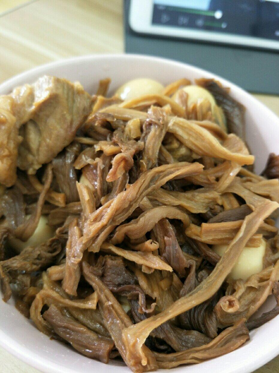 豆腐干炖肉（懒人菜）