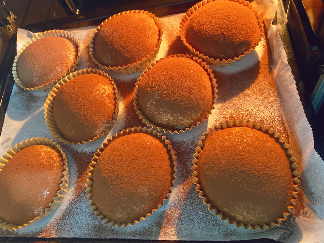 蘑菇云巧克力面包