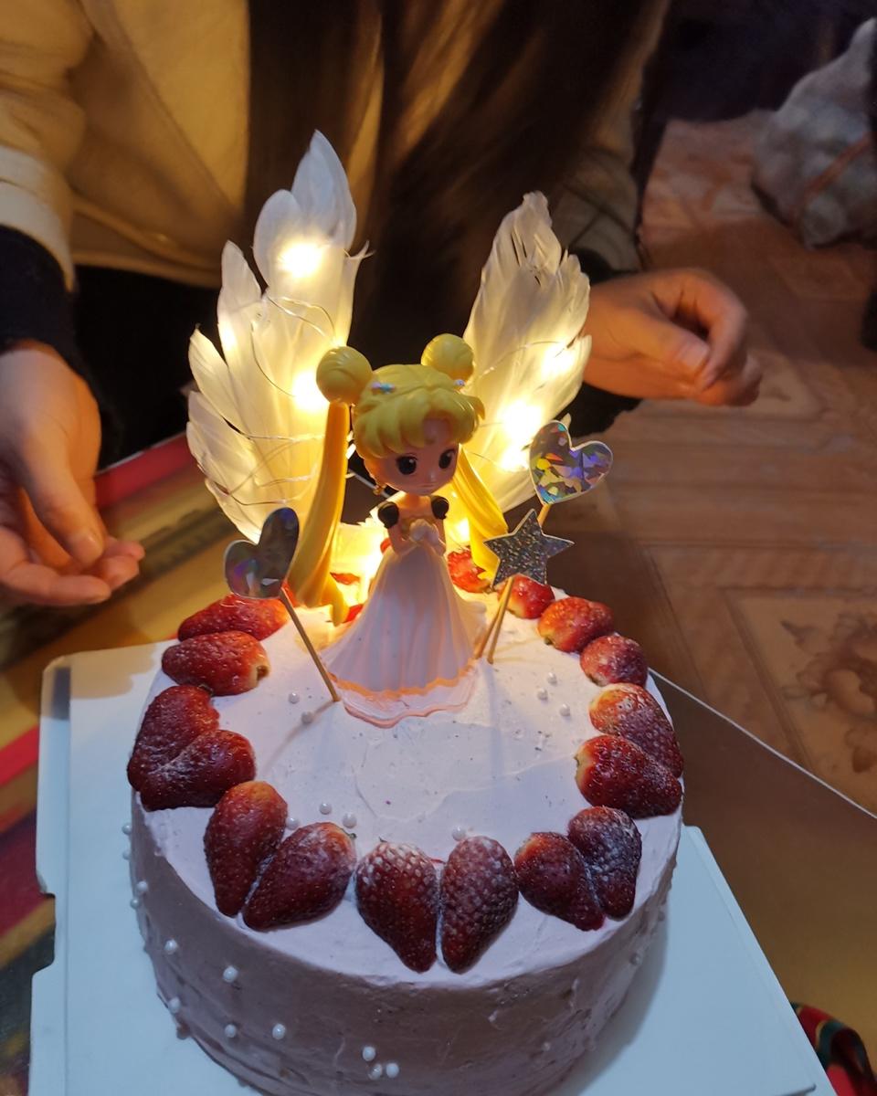 《Tinrry+》草莓奶油蛋糕（8寸配方）