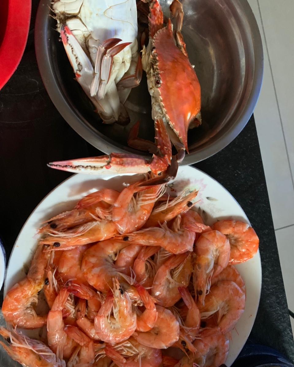 清蒸大虾