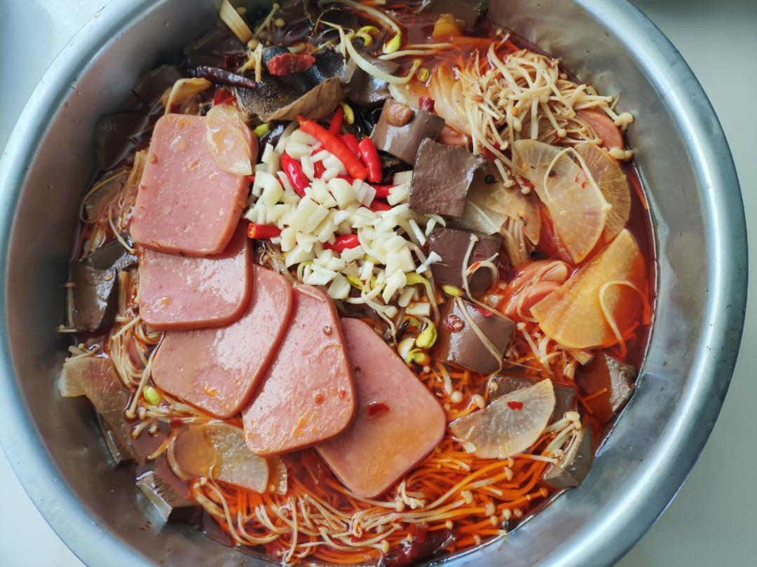 快手香辣毛血旺