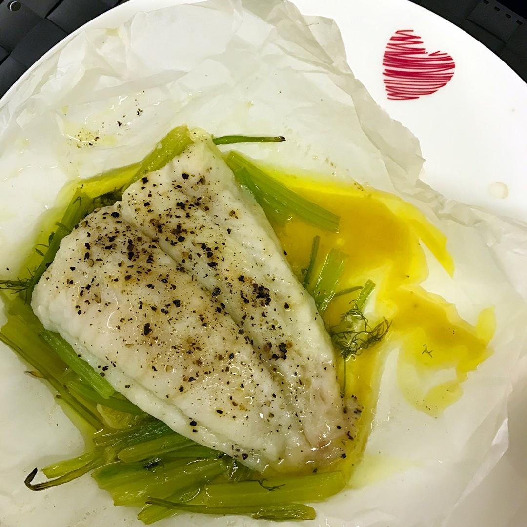 橙香纸包鱼「碧浪净享简单锋味」