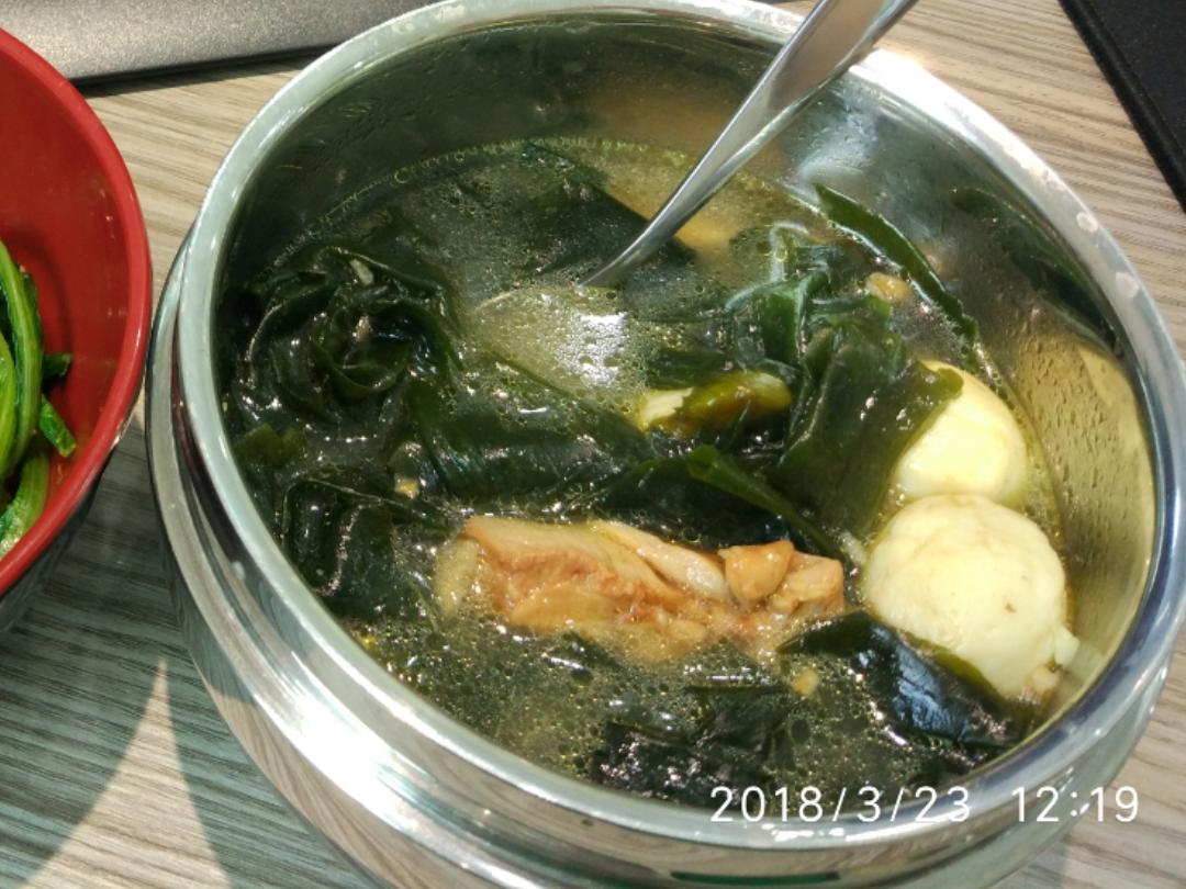 不好喝负法律责任的韩式海带汤