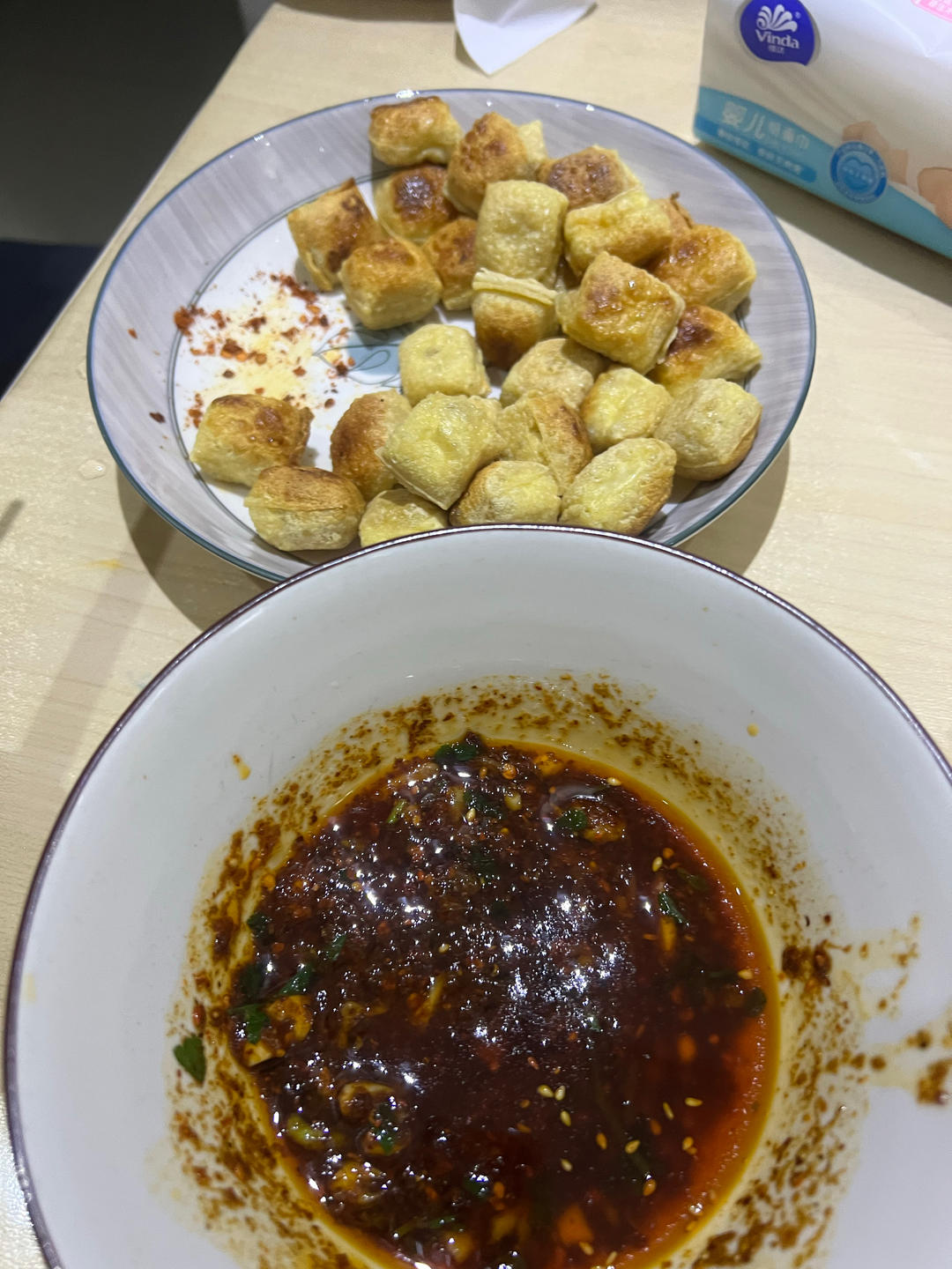 自制烤臭豆腐石屏爆浆豆腐