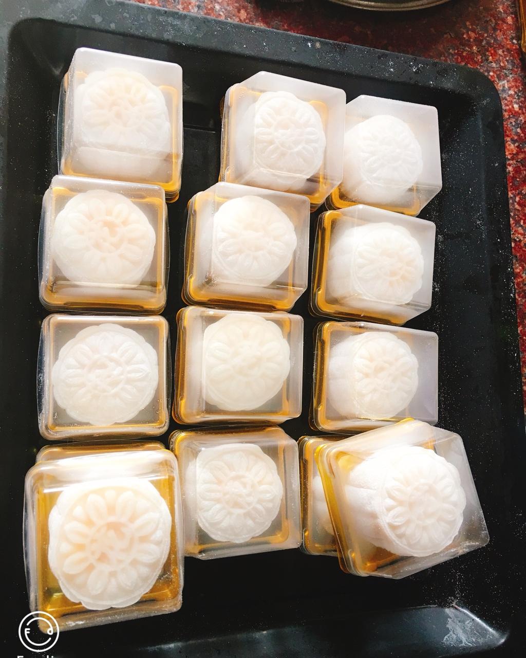 流心奶黄月饼（无吉士粉/转化糖浆版本）【曼食慢语】