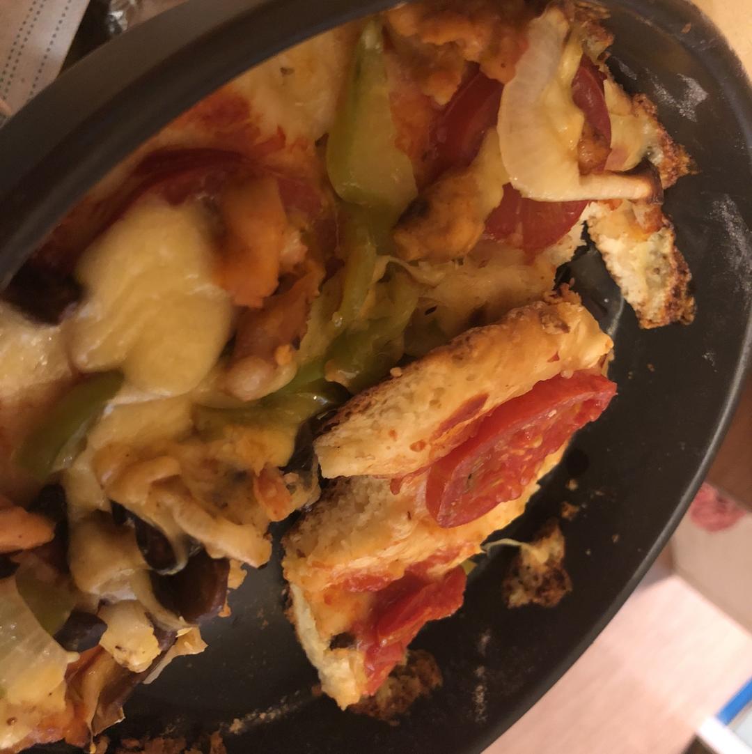 不用酵母的披萨底 No Yeast Pizza Dough
