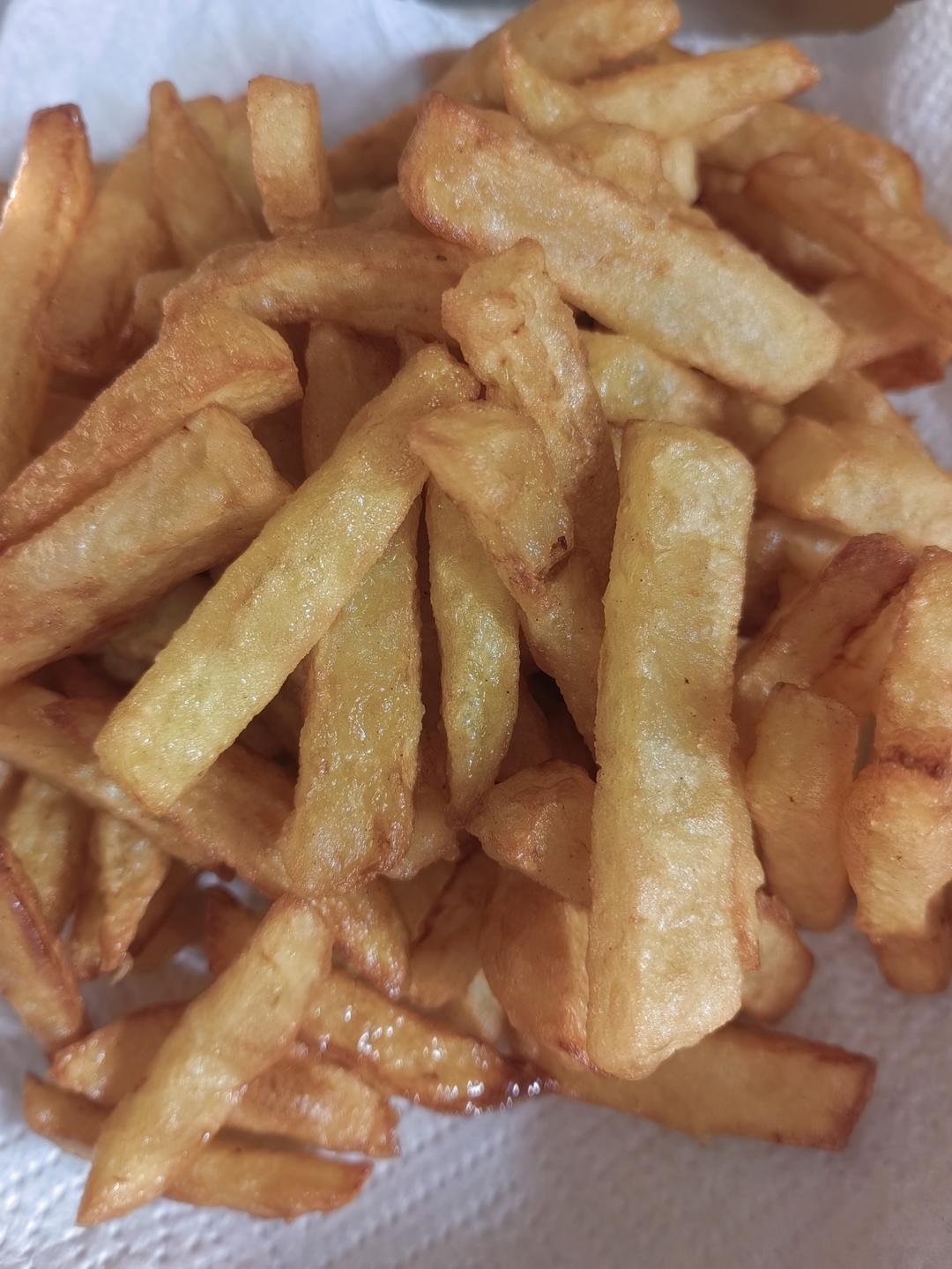 最简单炸脆薯条