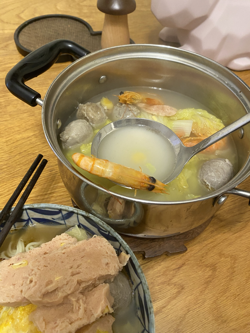 虾干竹荪汤