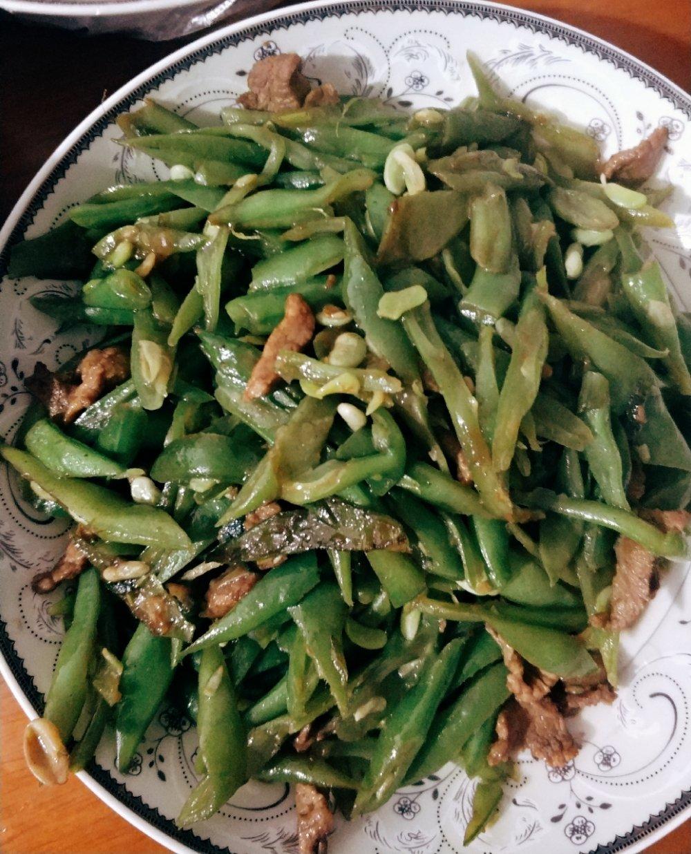 四季豆炒肉