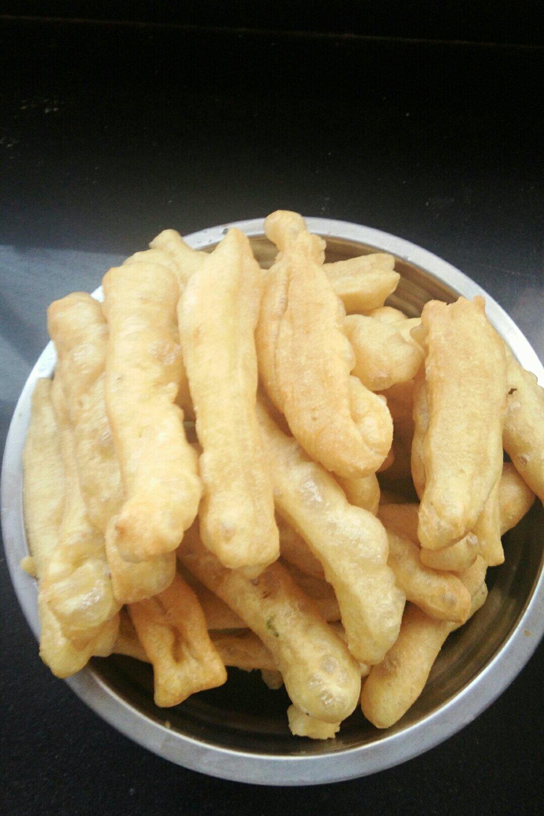妈妈教做葱香小油条