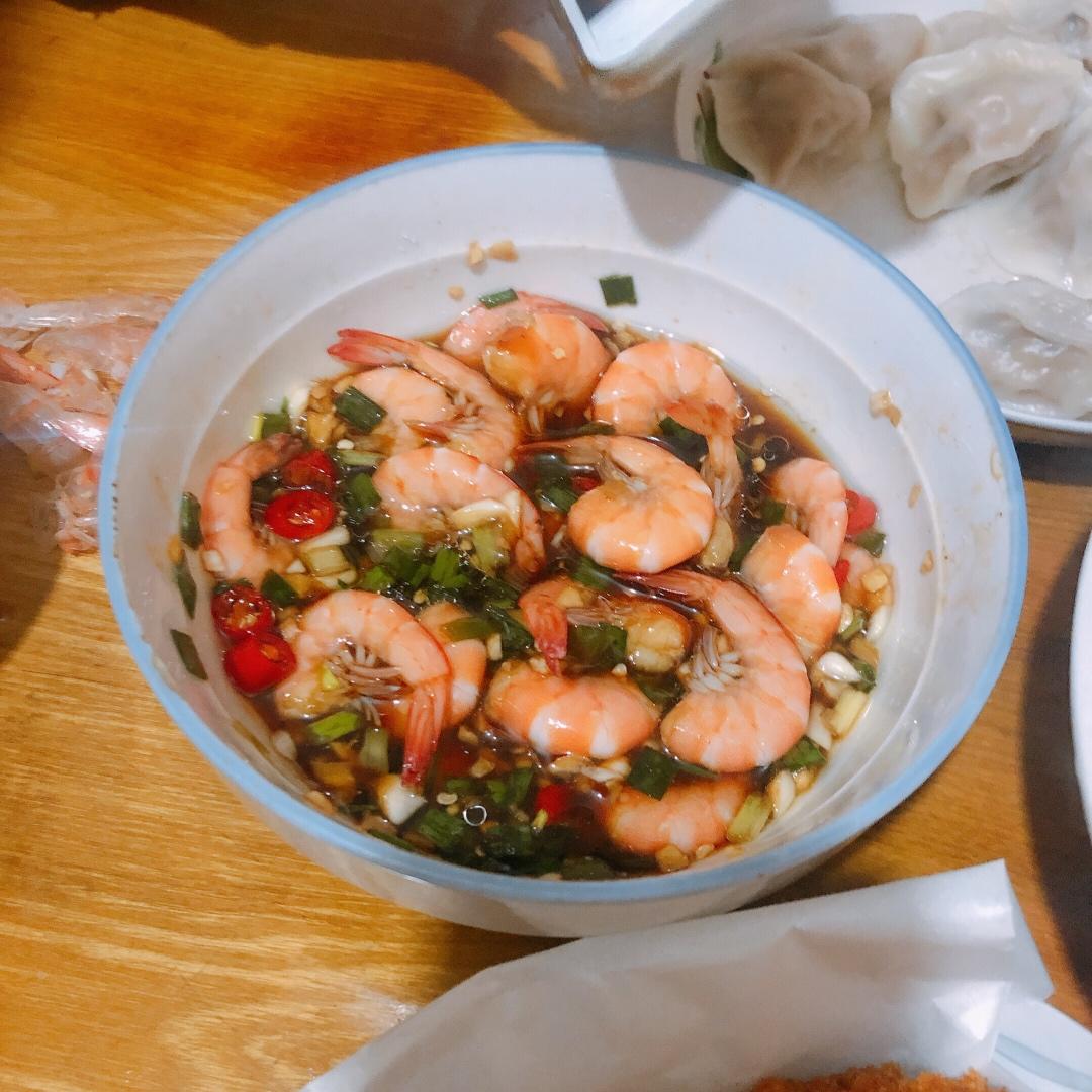 抖音网红！超级好吃的    酸辣凉拌虾