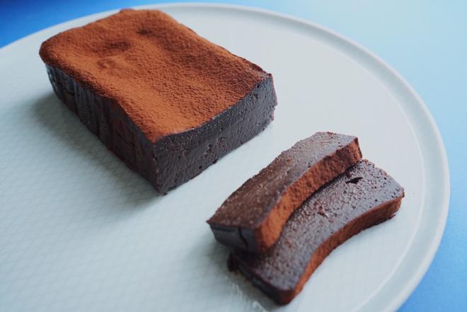 4种材料的美味：特浓巧克力凹蛋糕Terrine chocolat的做法