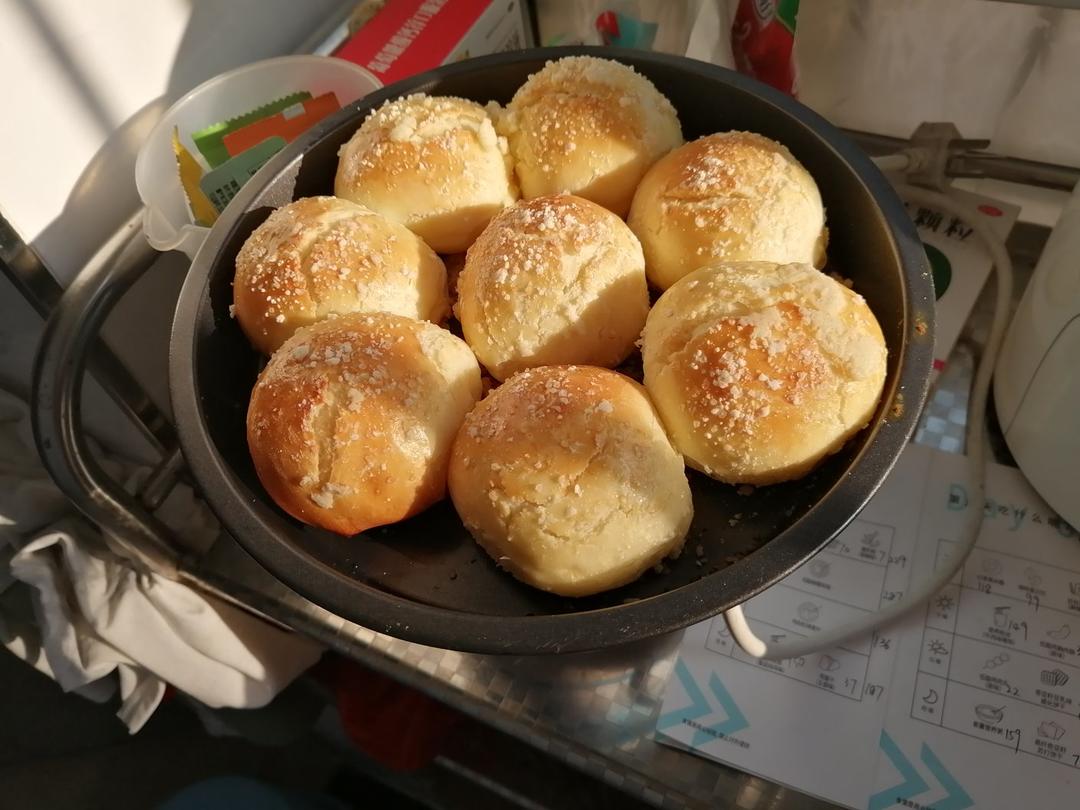 超柔软酥粒小餐包，配方简单易出膜，百分百成功