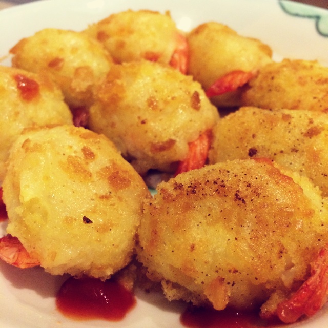 土豆虾球