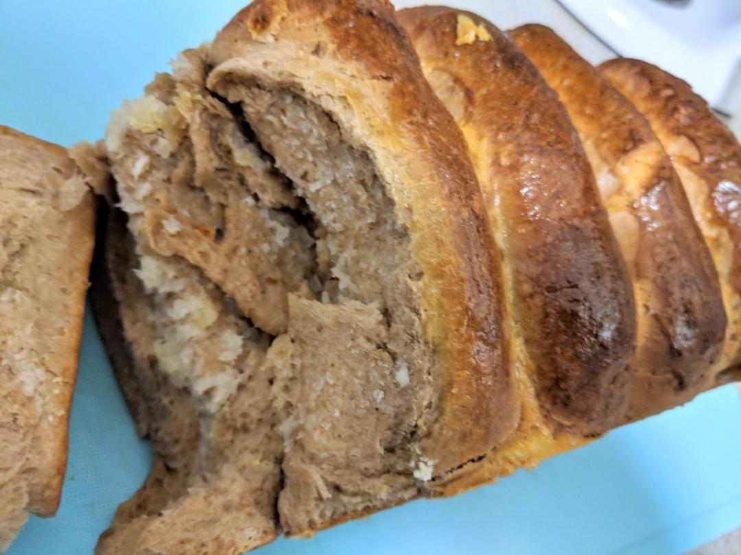 椰蓉手撕吐司
