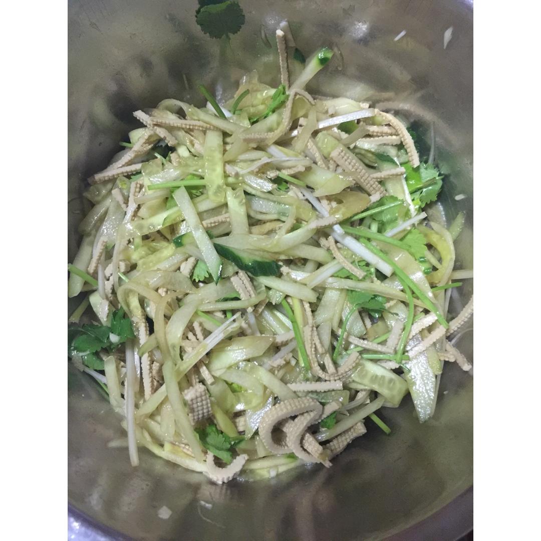 凉拌豆腐丝