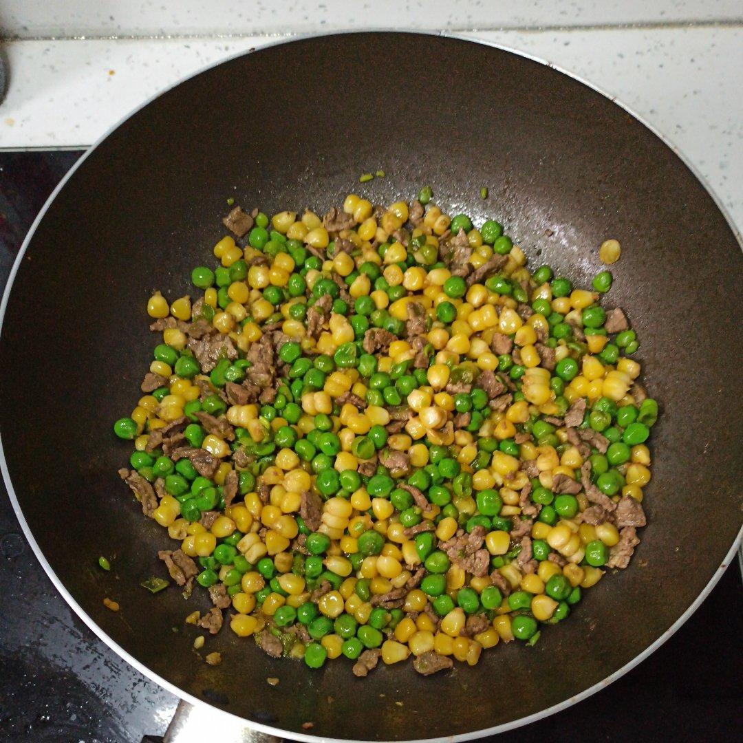 豌豆炒肉末