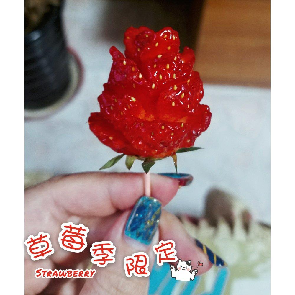 玫瑰花草莓