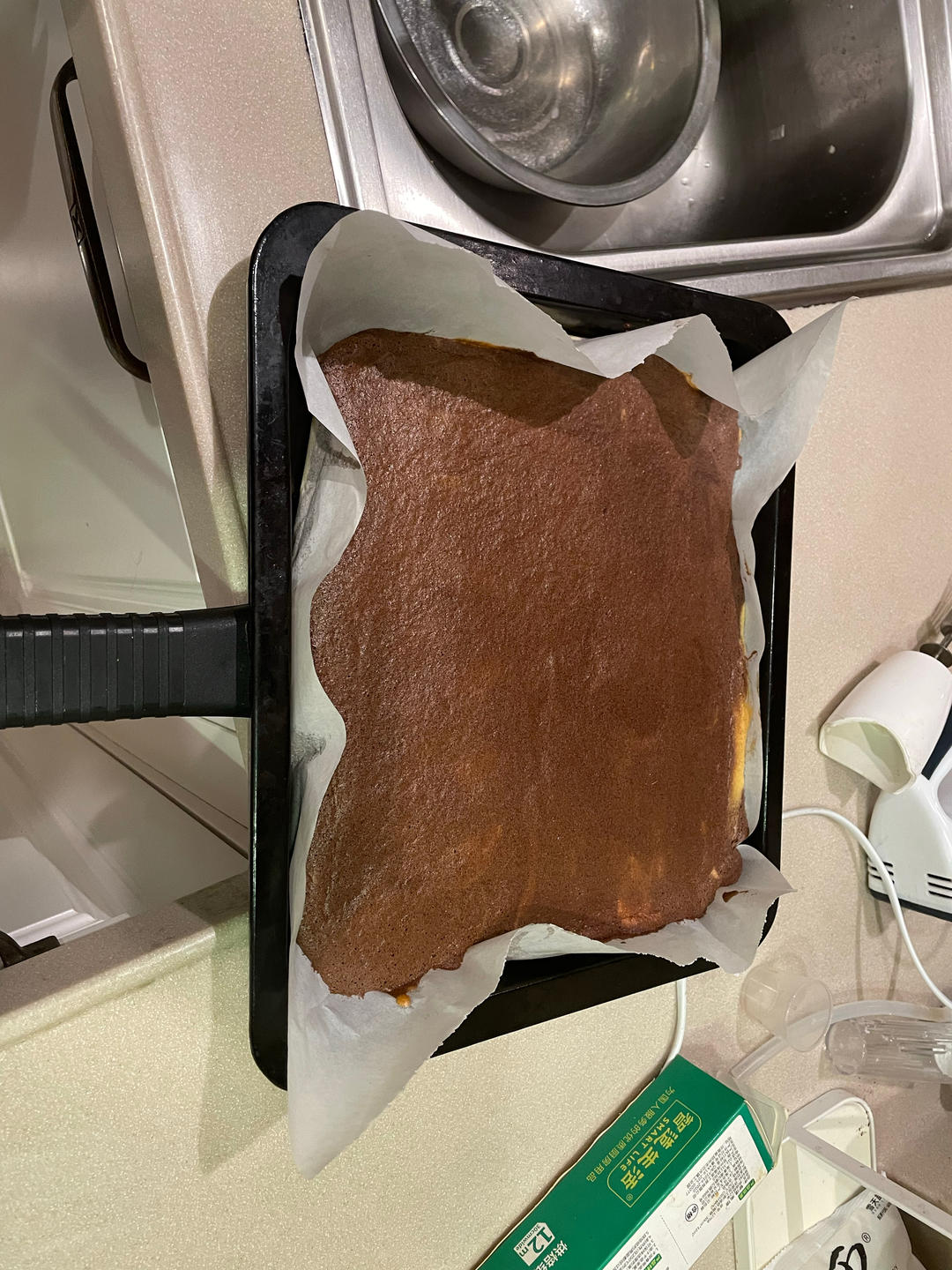 可可旋风蛋糕卷
