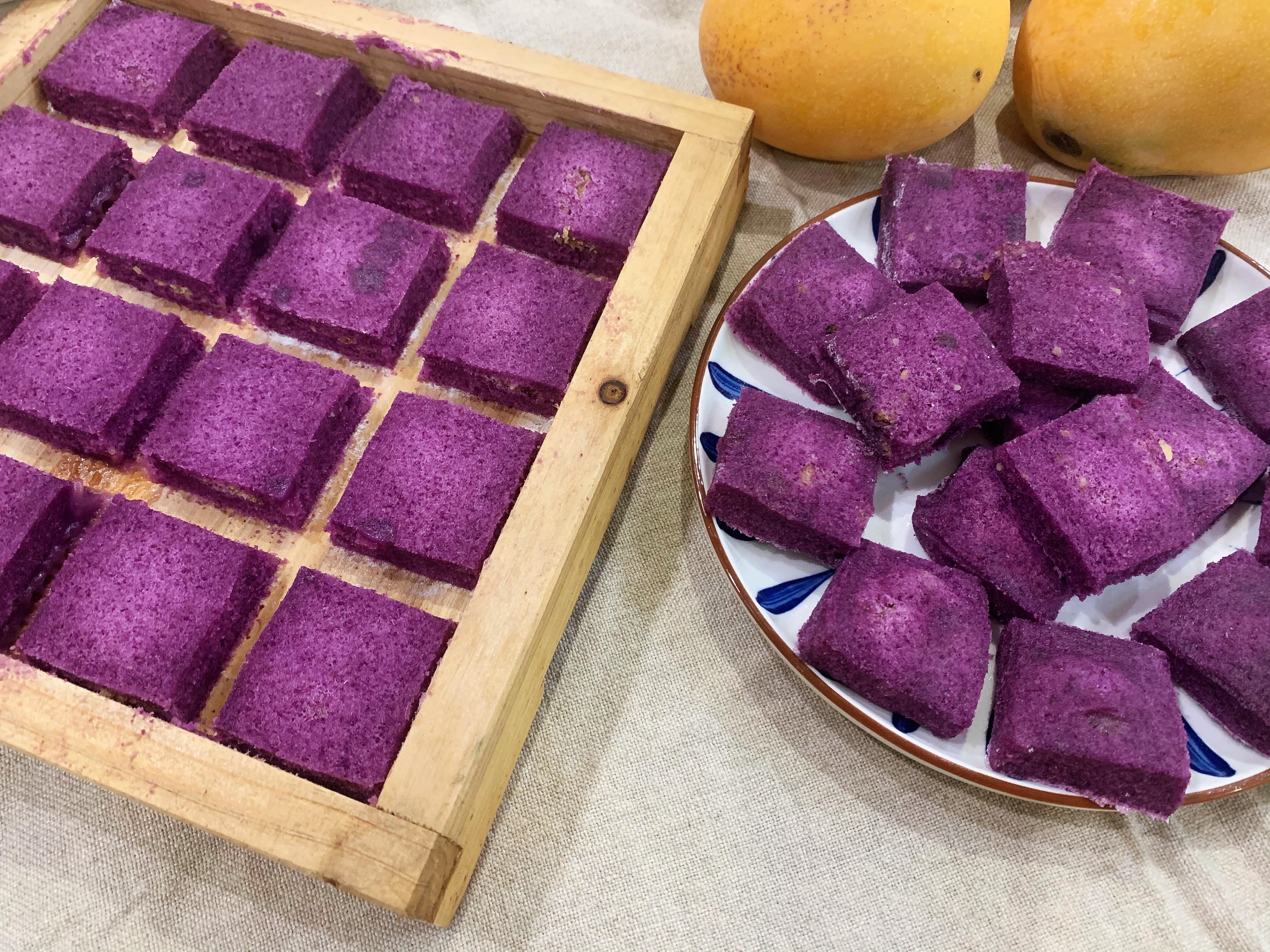 软糯紫薯松糕的做法 步骤9
