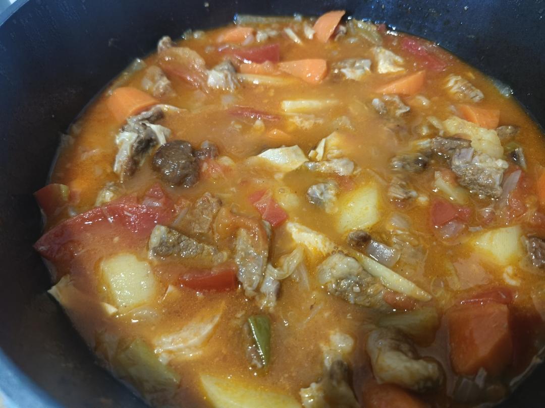 土豆炖牛肉