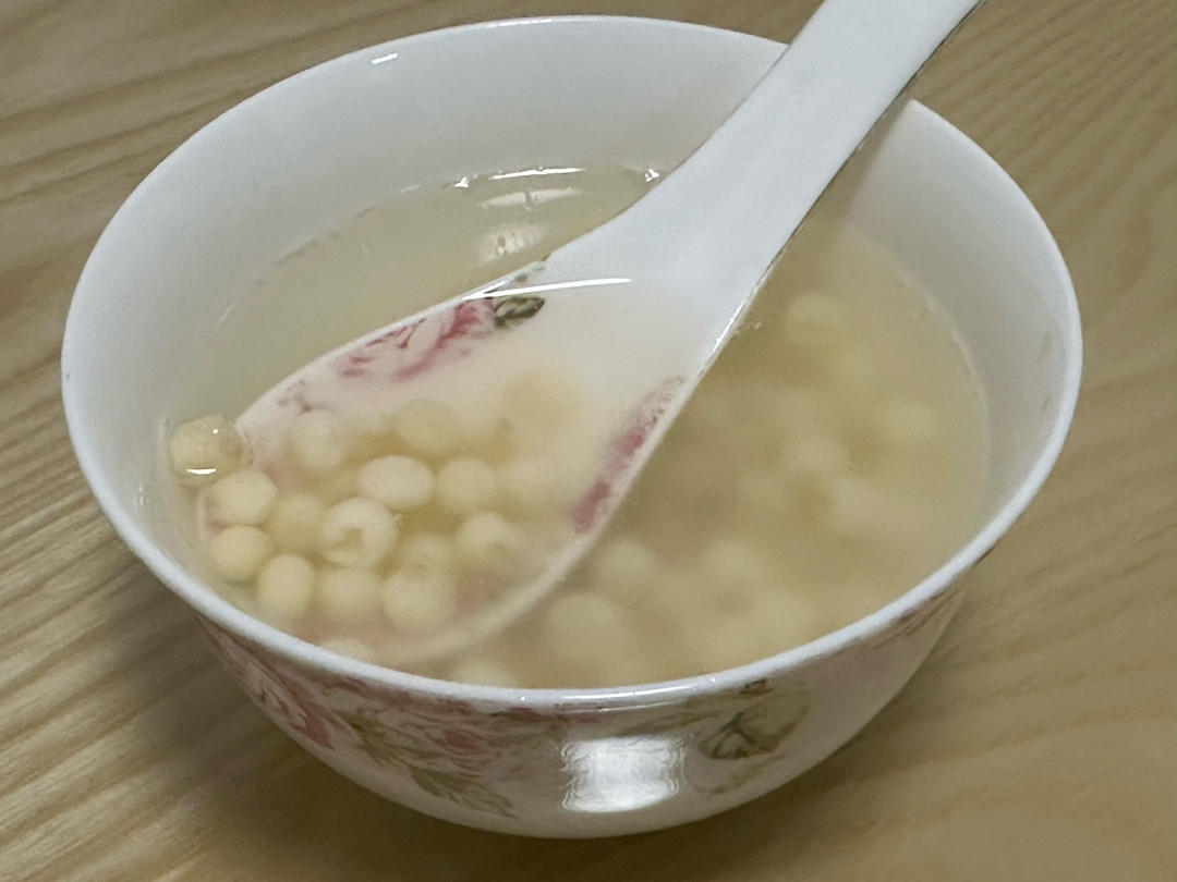 糖水鸡头米 30秒搞定