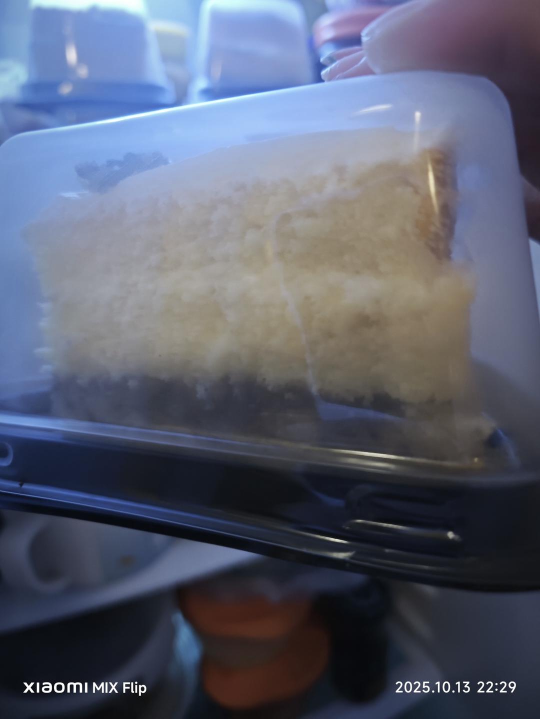 椰香戚风蛋糕🉑️