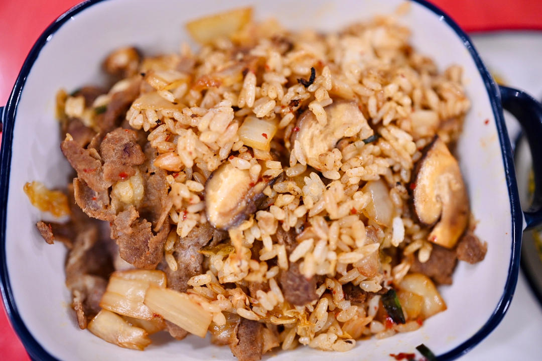 泡菜肥牛炒饭