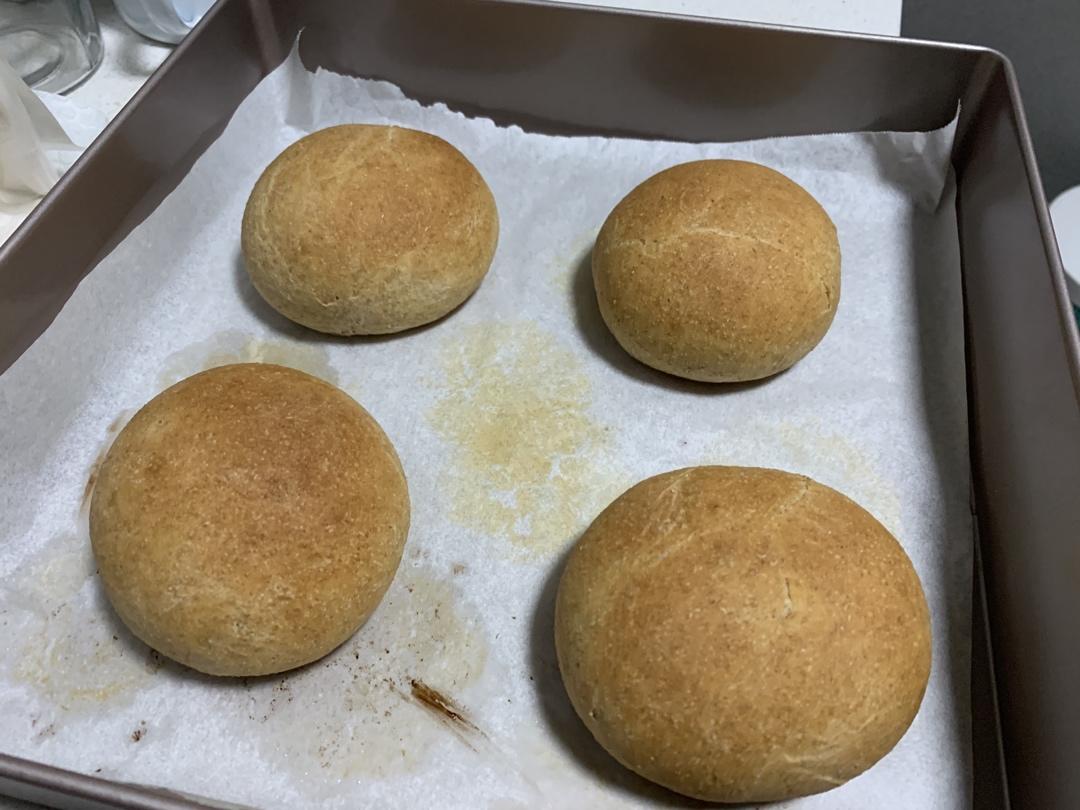 全麦杏仁芋泥面包【曼食慢语】