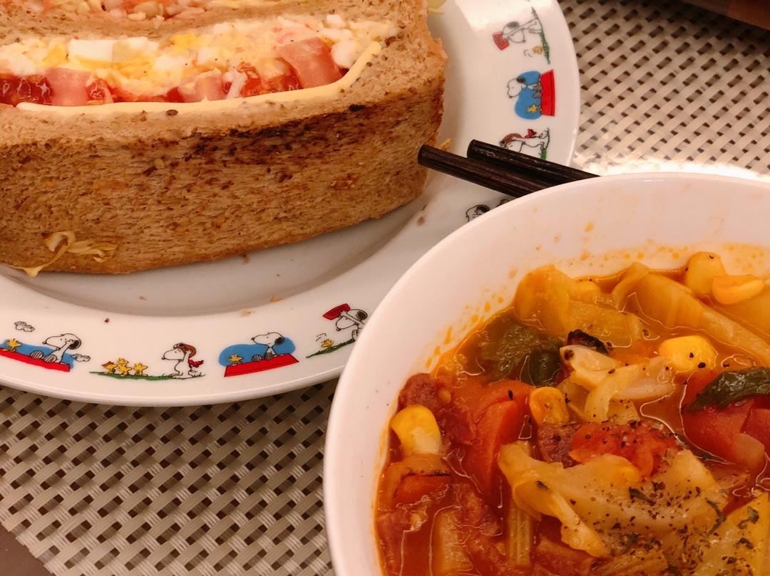 《昨日的美食》之意大利蔬菜汤