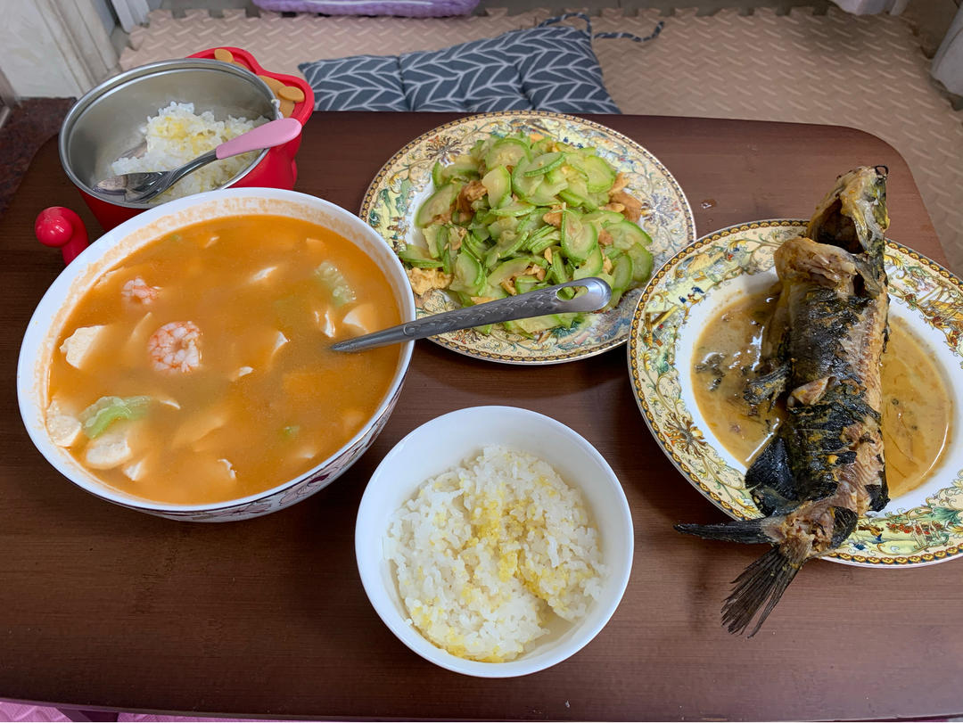 快手～鲜虾豆腐