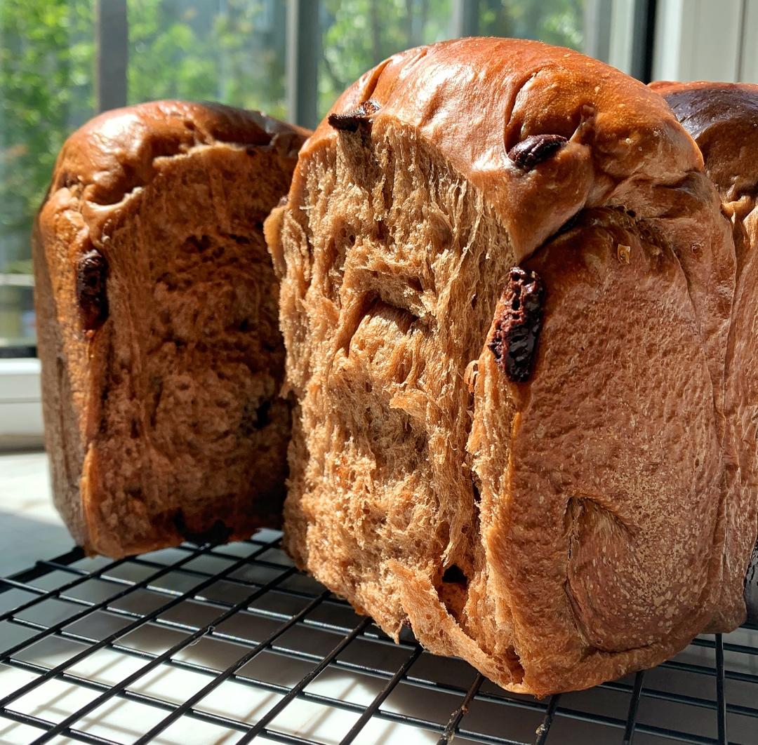 奶油巧克力吐司