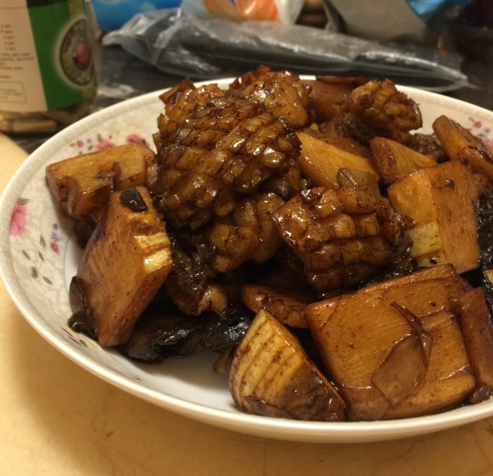 油焖春笋小鲍鱼