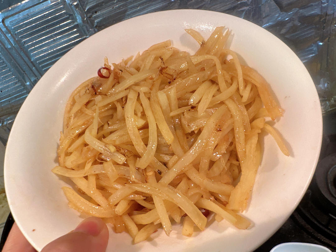 酸辣土豆丝的家常做法 超级下饭
