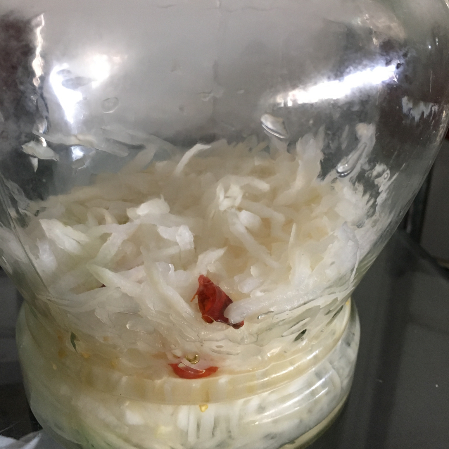 酸甜脆爽腌萝卜