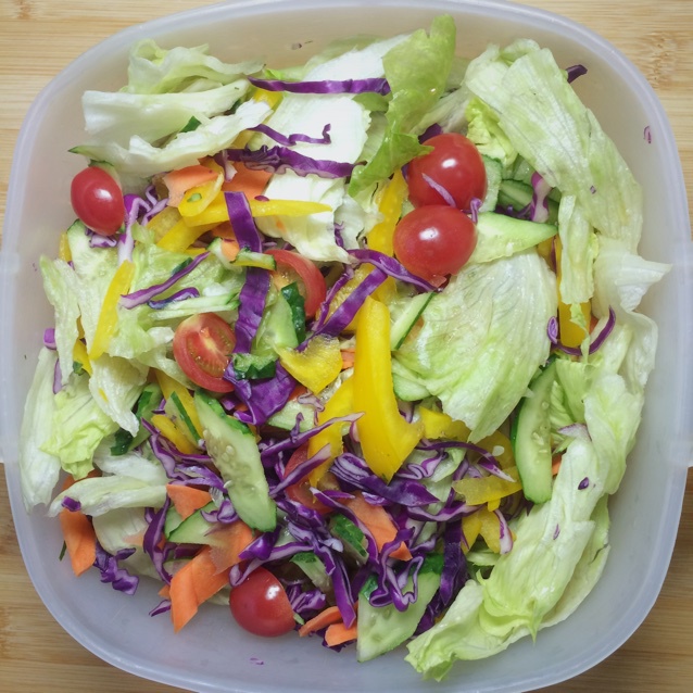 五彩有机大拌菜