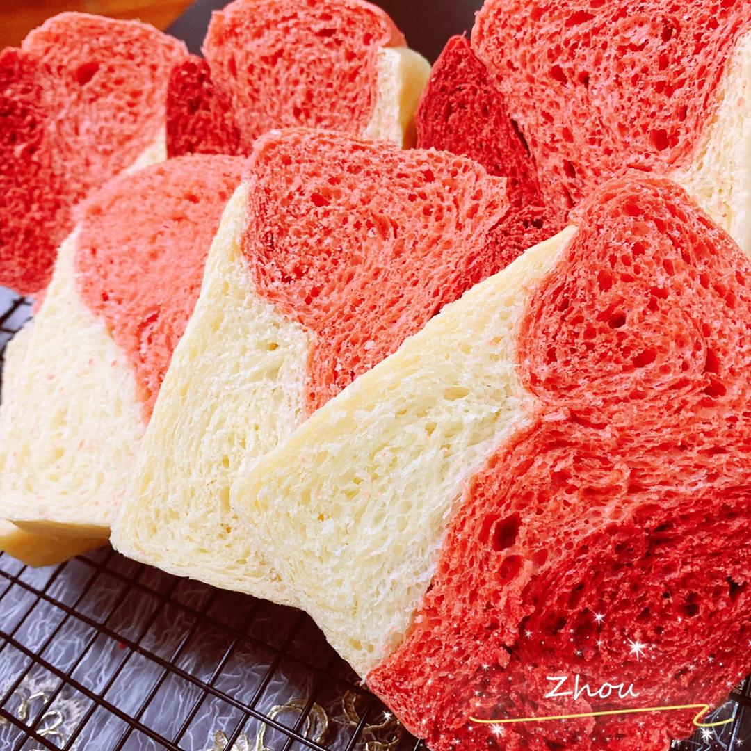 少女心的渐变吐司